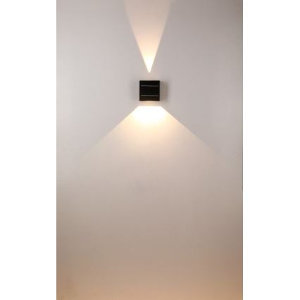 Brilagi - LED Solarna zidna rasveta BLOCK LED/2W/3,7V IP44