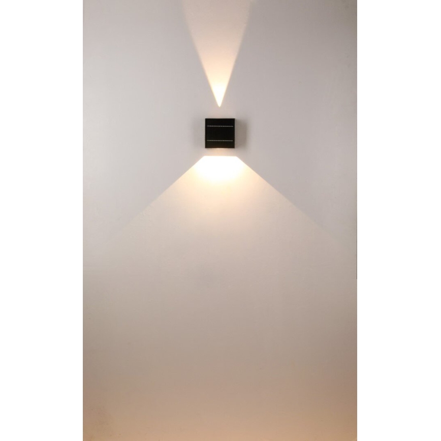 Brilagi - LED Solarna zidna rasveta BLOCK LED/2W/3,7V IP44