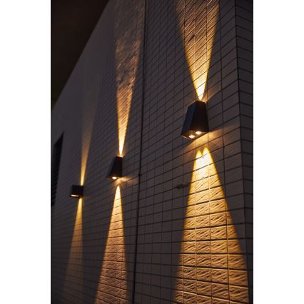 Brilagi - LED Solarna zidna rasveta PYRAMID LED/2W/3,2V IP54