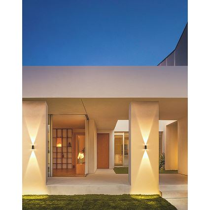 Brilagi - LED Solarna zidna rasveta PYRAMID LED/2W/3,2V IP54