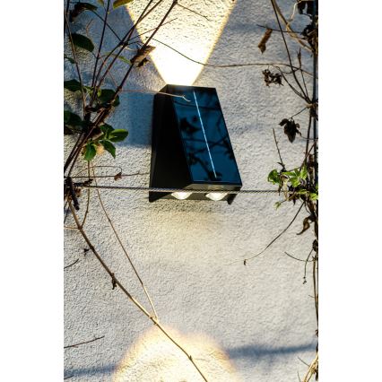Brilagi - LED Solarna zidna rasveta PYRAMID LED/2W/3,2V IP54