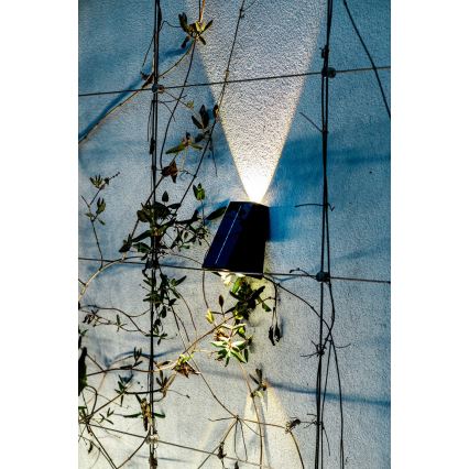 Brilagi - LED Solarna zidna rasveta PYRAMID LED/2W/3,2V IP54