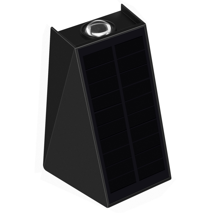 Brilagi - LED Solarna zidna rasveta PYRAMID LED/2W/3,2V IP54