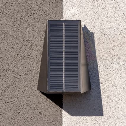 Brilagi - LED Solarna zidna rasveta PYRAMID LED/2W/3,2V IP54