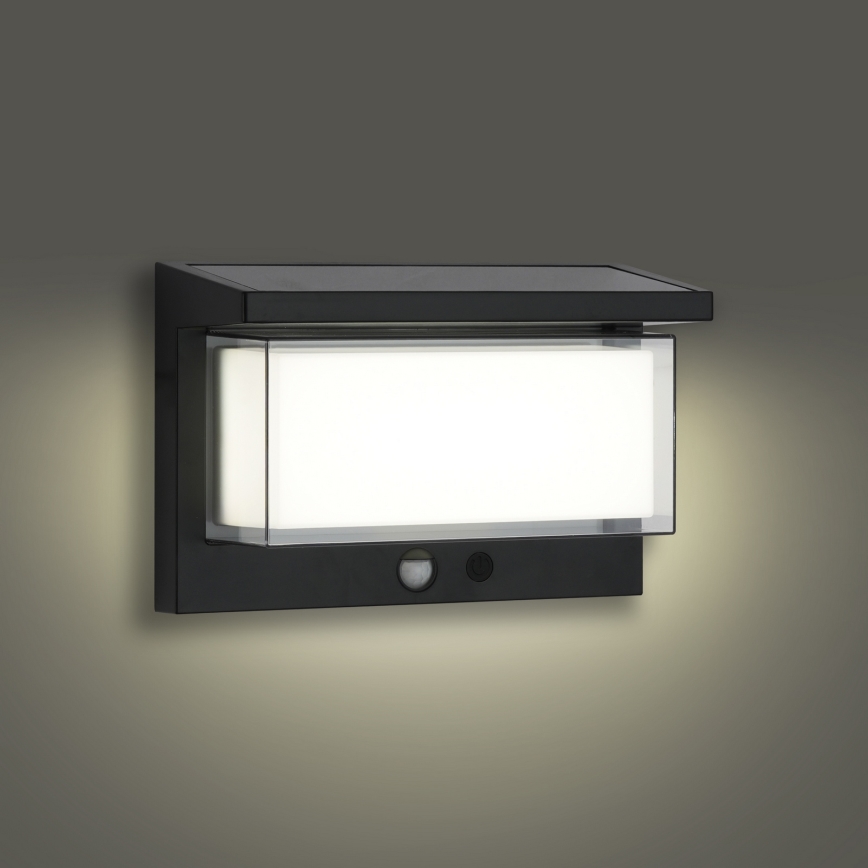Brilagi - LED solarno zidno svetlo sa senzorom SUN LUME LED/10W/3,7V 4000 mAh IP44