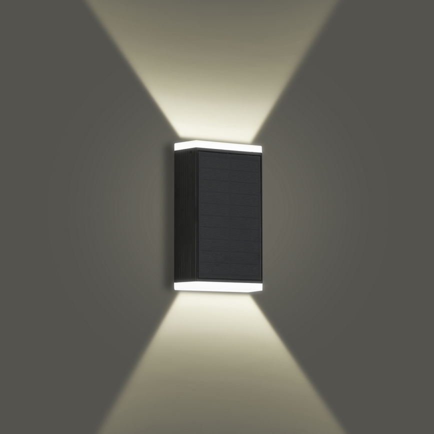 Brilagi - LED solarno zidno svetlo SUN GUARD LED/2W/3,7V 2000 mAh IP45