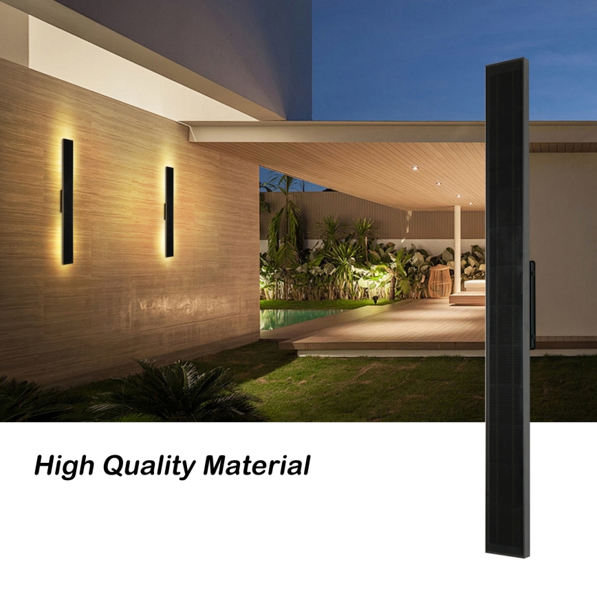 Brilagi - LED prigušiva solarna zidna svetiljka SUN LED/5,5W/230V 100 cm 6000 mAh IP44