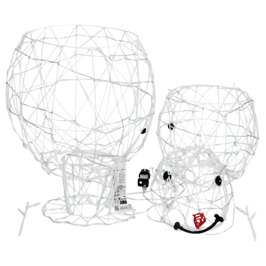 Brilagi - LED Spoljašnja božićna dekoracija LED/3,6W/31/230V 2700K 60 cm IP44 snegović