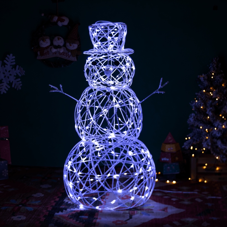 Brilagi - LED spoljašnja božićna dekoracija LED/3,6W/31/230V 6500K 60 cm IP44 snegović