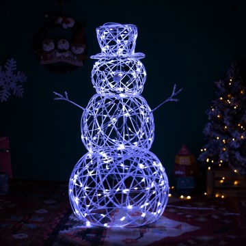 Brilagi - LED spoljašnja božićna dekoracija LED/3,6W/31/230V 6500K 90 cm IP44 snegović