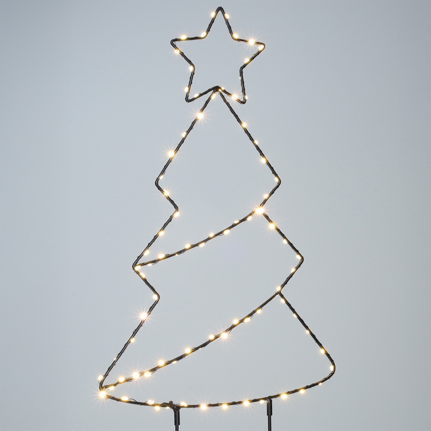 Brilagi - LED spoljašnja božićna dekoracija LED/3xAA IP44 jelka