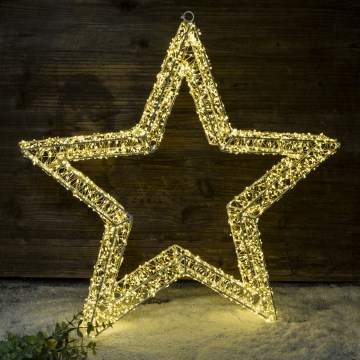 Brilagi - LED spoljašnja božićna dekoracija LED/6W/230V IP44 zvezda