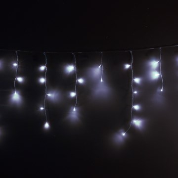 Brilagi - LED spoljašnja božićna zavesa 400xLED/8 funkcija 23m IP44 hladno belo