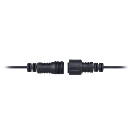 Brilagi - LED spoljašnja dekorativna girlanda GIRLANDA 25xE12/0,8W/230V 20m crna IP44 topla bela