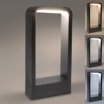 Brilagi - LED spoljašnja lampa BARI LED/7W/230V 3000/4000/6000K antracit IP54 30 cm