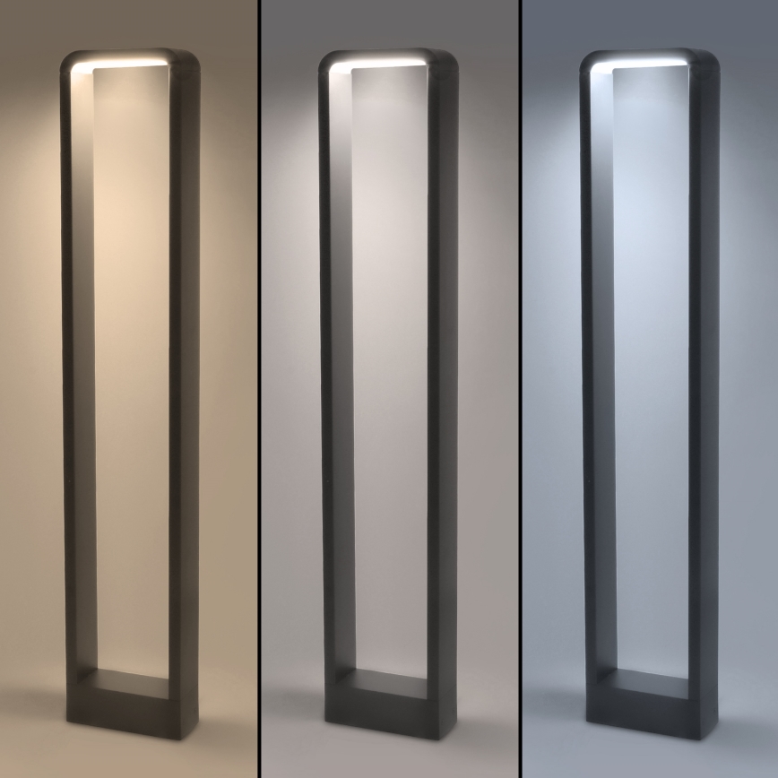 Brilagi - LED spoljna lampa BARI LED/7W/230V 3000/4000/6000K antracit IP54 80 cm