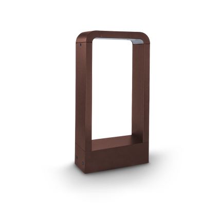 Brilagi - LED spoljašnja lampa BARI LED/7W/230V 3000/4000/6000K braon IP54 30 cm