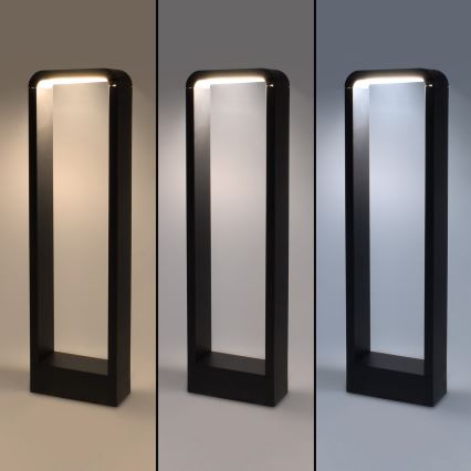 Brilagi - LED spoljašnja lampa BARI LED/7W/230V 3000/4000/6000K crna IP54 50 cm