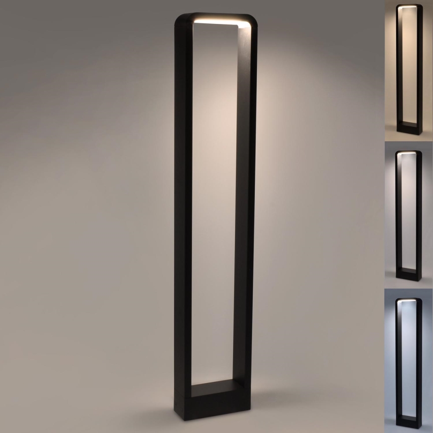 Brilagi - LED spoljašnja lampa BARI LED/7W/230V 3000/4000/6000K crna IP54 80 cm