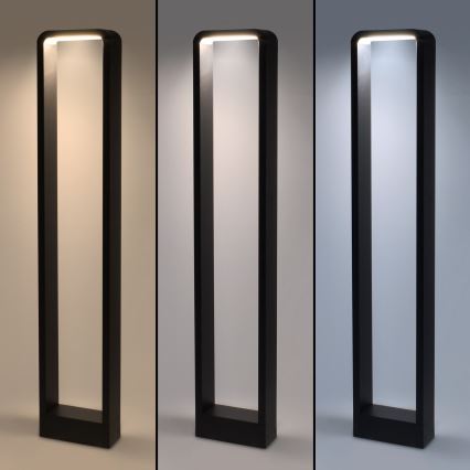 Brilagi - LED spoljašnja lampa BARI LED/7W/230V 3000/4000/6000K crna IP54 80 cm