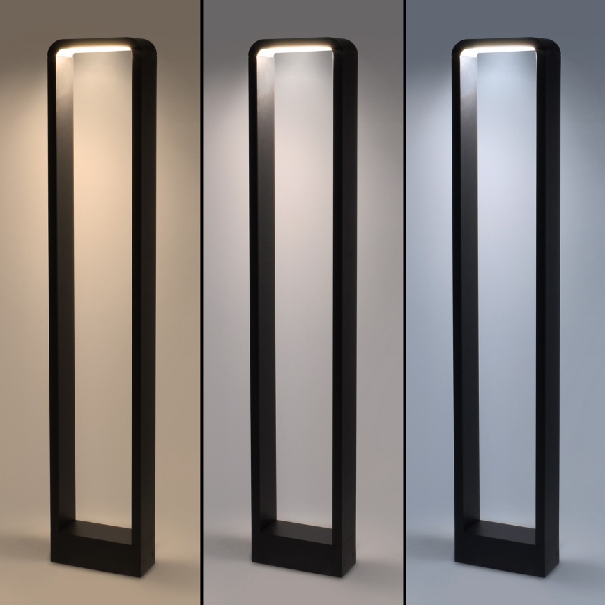 Brilagi - LED spoljašnja lampa BARI LED/7W/230V 3000/4000/6000K crna IP54 80 cm