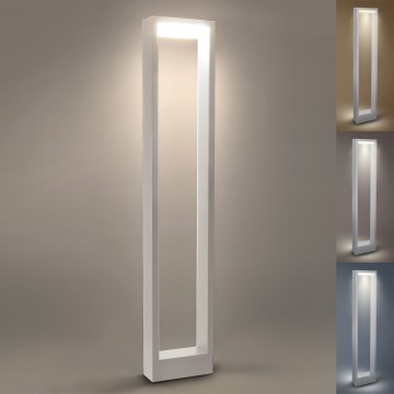 Brilagi - LED spoljašnja lampa RAGUSA, 7 W, 230 V, podesiva temperatura boje 3000/4000/6000 K, bela, IP54, 80 cm