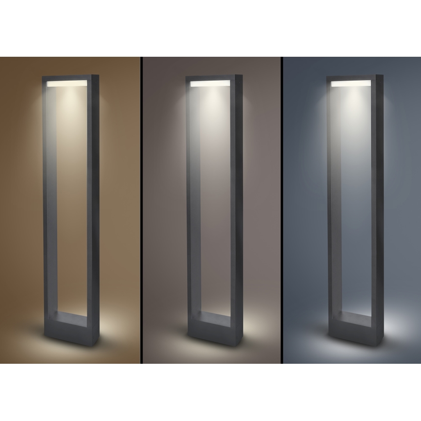 Brilagi - LED spoljašnja lampa RAGUSA LED/7W/230V 3000/4000/6000K antracit IP54 80 cm