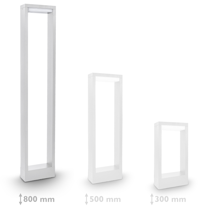 Brilagi - LED spoljašnja lampa RAGUSA LED/7W/230V 3000/4000/6000K bela IP54 80 cm