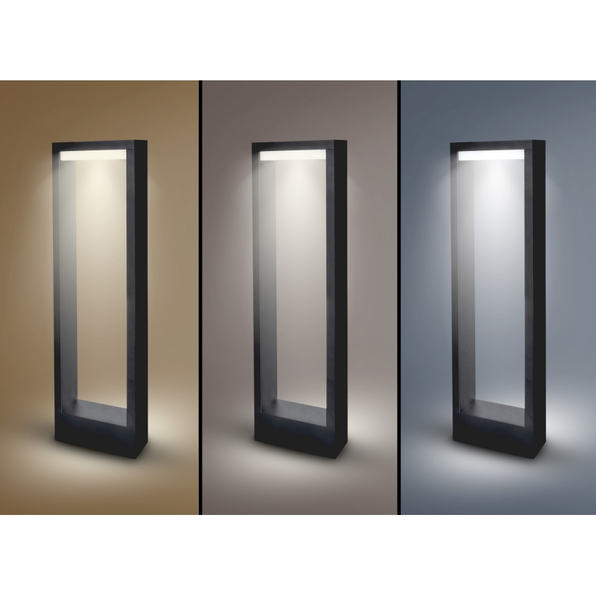 Brilagi - LED spoljašnja lampa RAGUSA LED/7W/230V 3000/4000/6000K crna IP54 50 cm