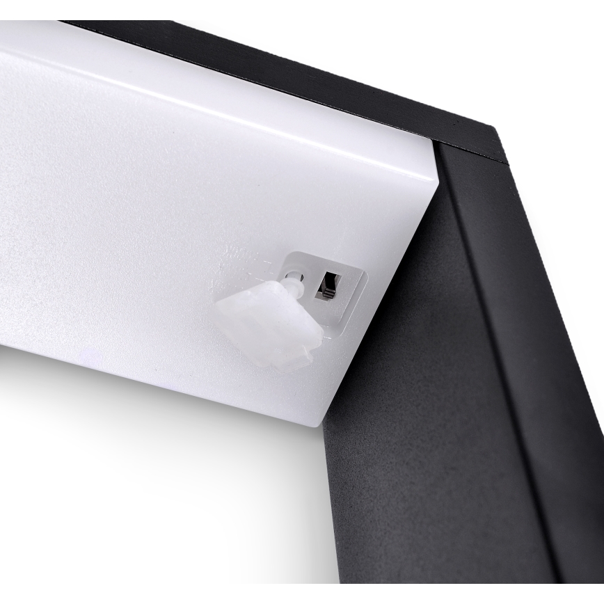 Brilagi - LED spoljašnja lampa RAGUSA LED/7W/230V 3000/4000/6000K crna IP54 50 cm