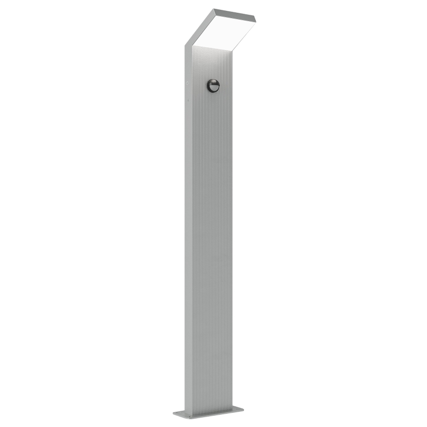 Brilagi - LED spoljašnja lampa sa senzorom RIANO LED/8W/230V srebrna IP65