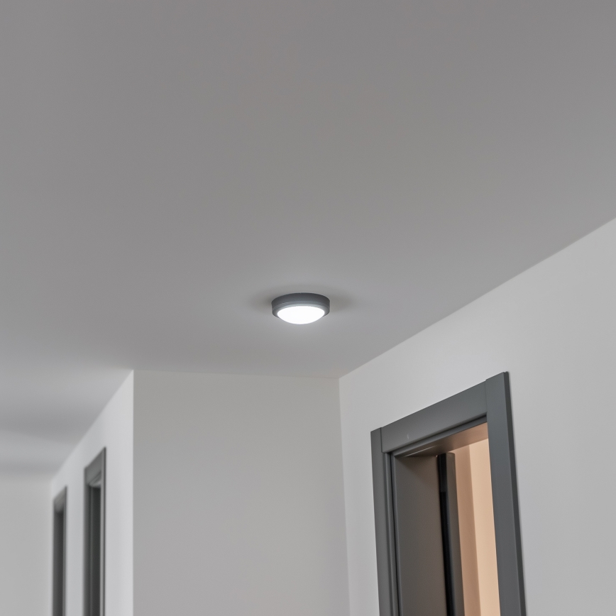 Brilagi - LED Spoljašnja plafonjera LED/13W/230V pr. 17 cm IP54 Antracit