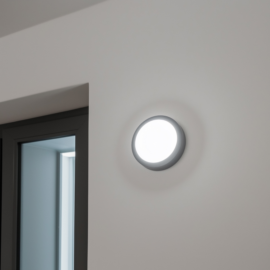 Brilagi - LED Spoljašnja plafonjera LED/13W/230V pr. 17 cm IP54 Antracit