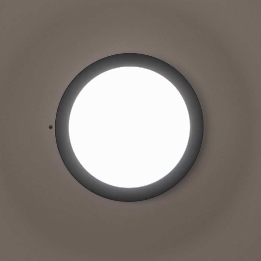 Brilagi - LED Spoljašnja plafonjera LED/13W/230V pr. 17 cm IP54 Antracit