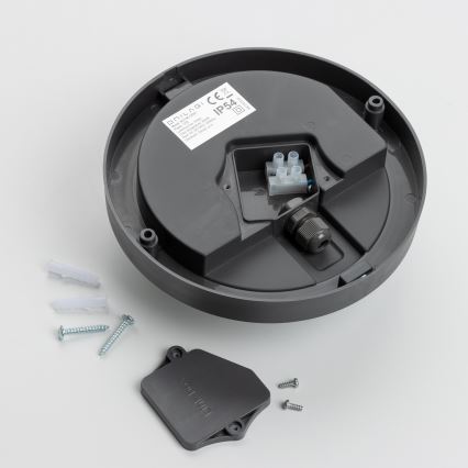 Brilagi - LED Spoljašnja plafonjera LED/13W/230V pr. 17 cm IP54 Antracit