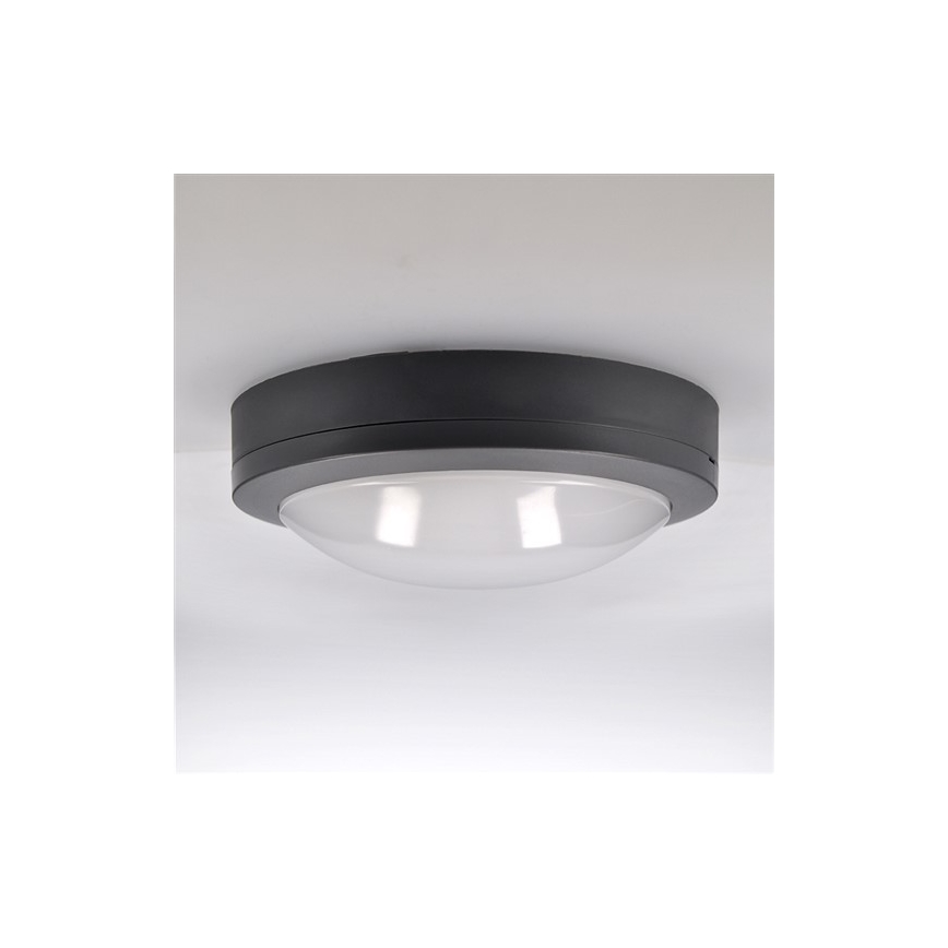 Brilagi - LED Spoljašnja plafonjera LED/13W/230V pr. 17 cm IP54 Antracit