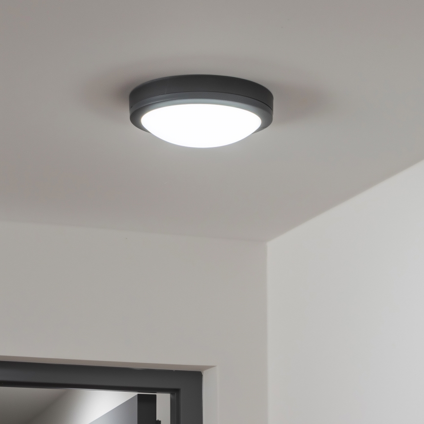 Brilagi - LED Spoljašnja plafonjera LED/20W/230V pr. 23 cm IP54 Antracit