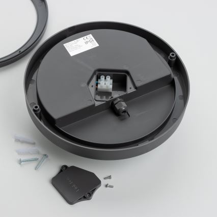 Brilagi - LED Spoljašnja plafonjera LED/20W/230V pr. 23 cm IP54 Antracit