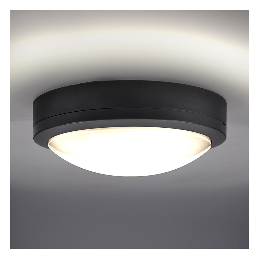 Brilagi - LED Spoljašnja plafonjera LED/20W/230V pr. 23 cm IP54 Antracit