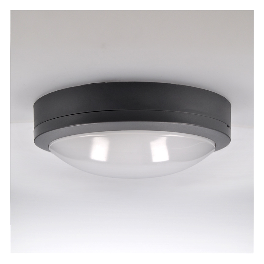 Brilagi - LED Spoljašnja plafonjera LED/20W/230V pr. 23 cm IP54 Antracit