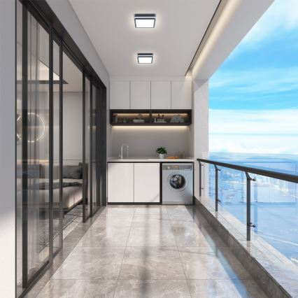 Brilagi - LED spoljašnje svetlo BENE LED/18W/230V 22x22 cm antracit IP54