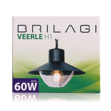 Brilagi -  LED Spoljašnja viseća lampa VEERLE 1xE27/60W/230V IP44