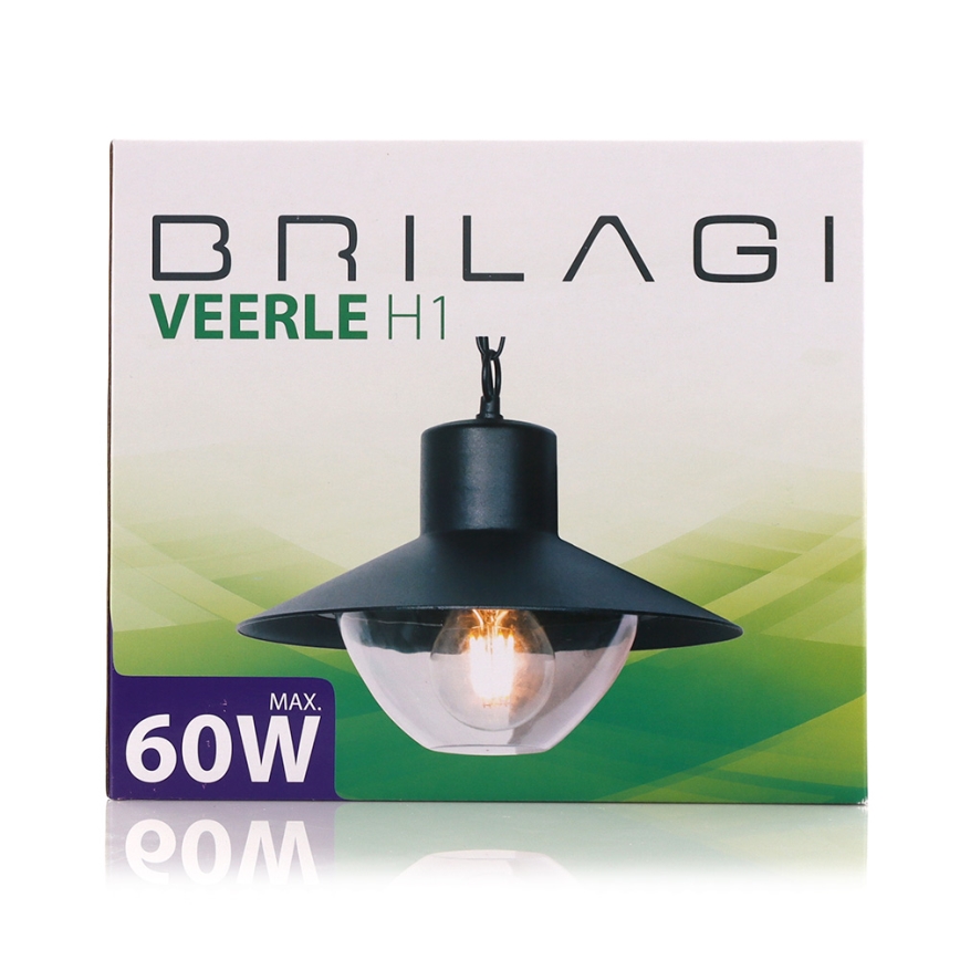 Brilagi -  LED Spoljašnja viseća lampa VEERLE 1xE27/60W/230V IP44