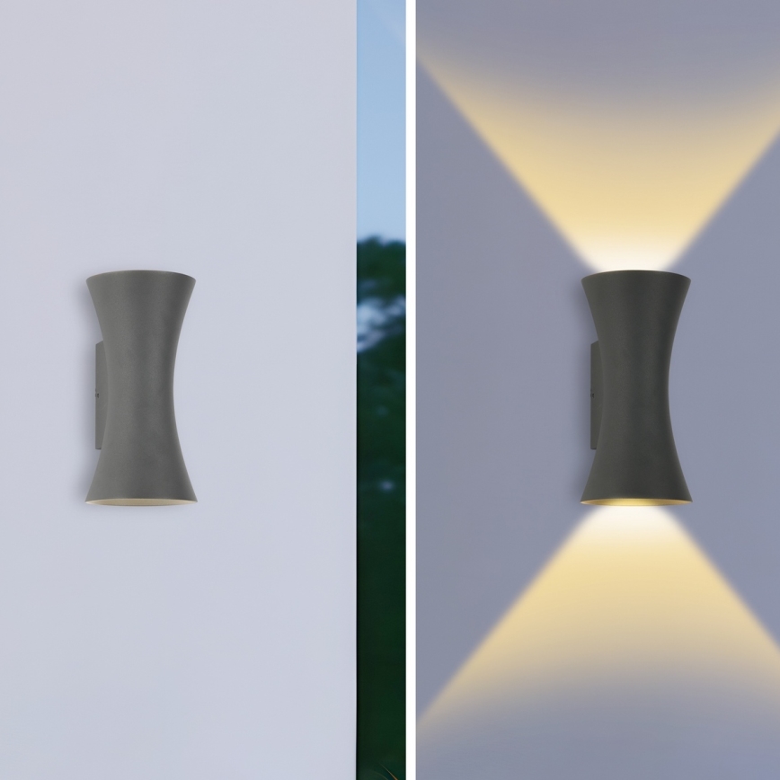 Brilagi - LED spoljašnja zidna svetiljka BICON LED/10W/230V antracit IP44