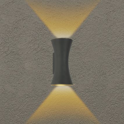 Brilagi - LED spoljašnja zidna svetiljka BICON LED/10W/230V antracit IP44