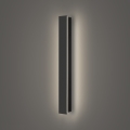 Brilagi - LED spoljašnja zidna svetiljka LINEAR LED/12W/230V 4000K IP65 50 cm crna