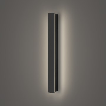 Brilagi - LED spoljašnja zidna svetiljka LINEAR LED/12W/230V 4000K IP65 50 cm crna