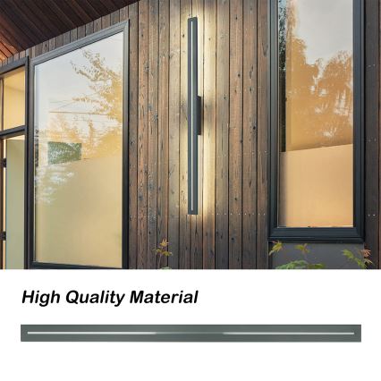 Brilagi - LED spoljašnje zidno svetlo LINEO LED/24W/230V 4000K IP65 100 cm antracit CRI 90