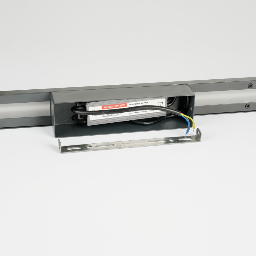 Brilagi - LED spoljašnje zidno svetlo LINEO LED/24W/230V 4000K IP65 100 cm antracit CRI 90