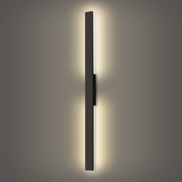 Brilagi - LED spoljašnja zidna svetiljka LUNA LED/24W/230V 4000K IP65 100 cm crna CRI 90